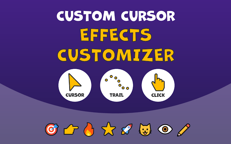 Custom Cursor Effects Customizer screenshot